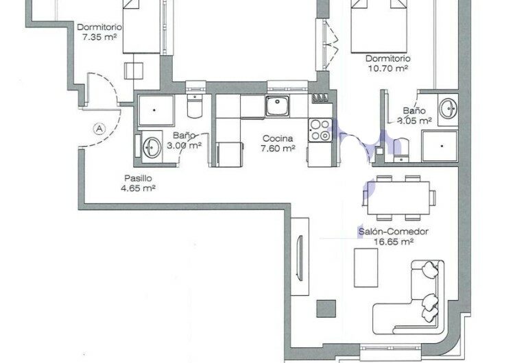 Apartamento a estrenar en el Centro de León